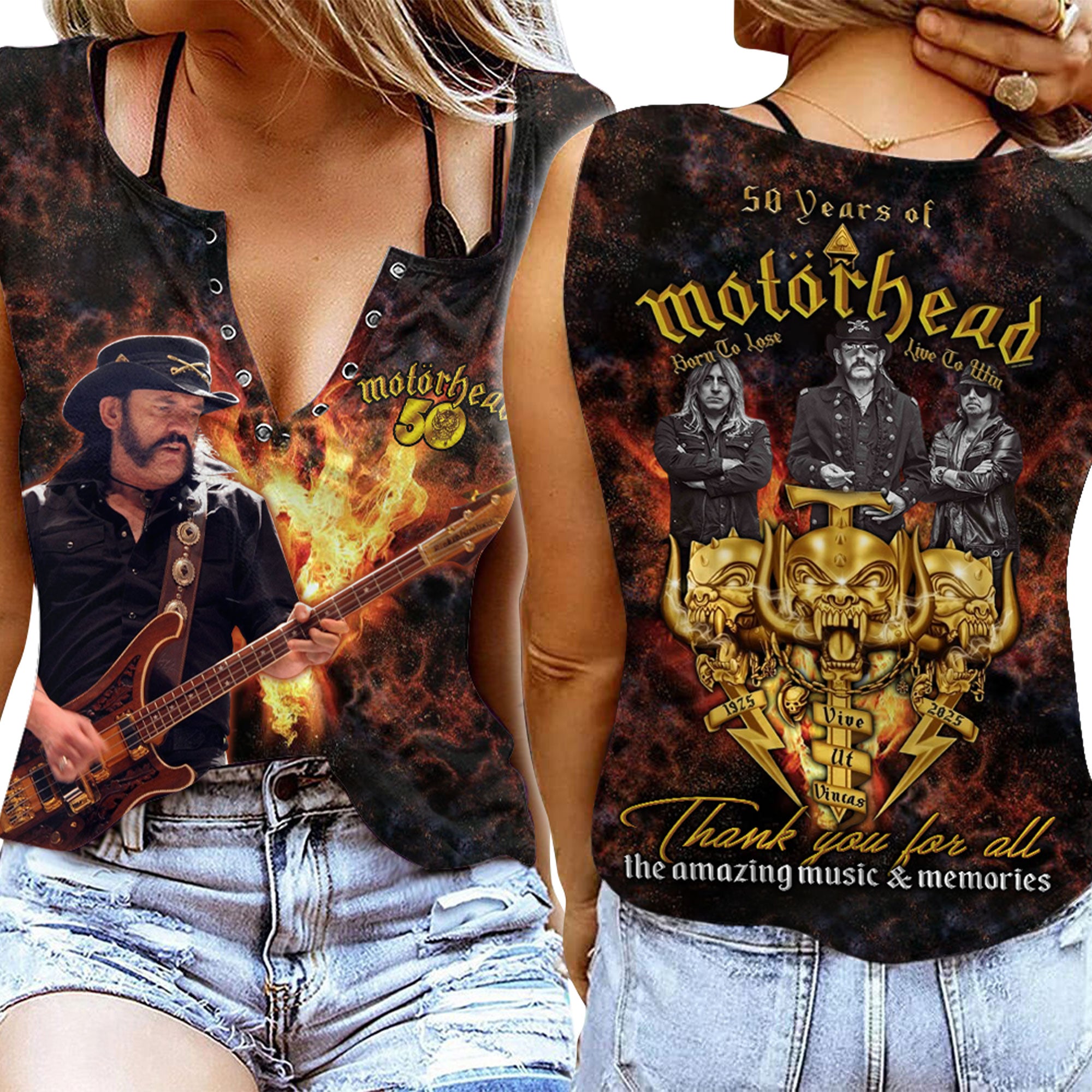 MTH Women V-neck Tank Top MAR