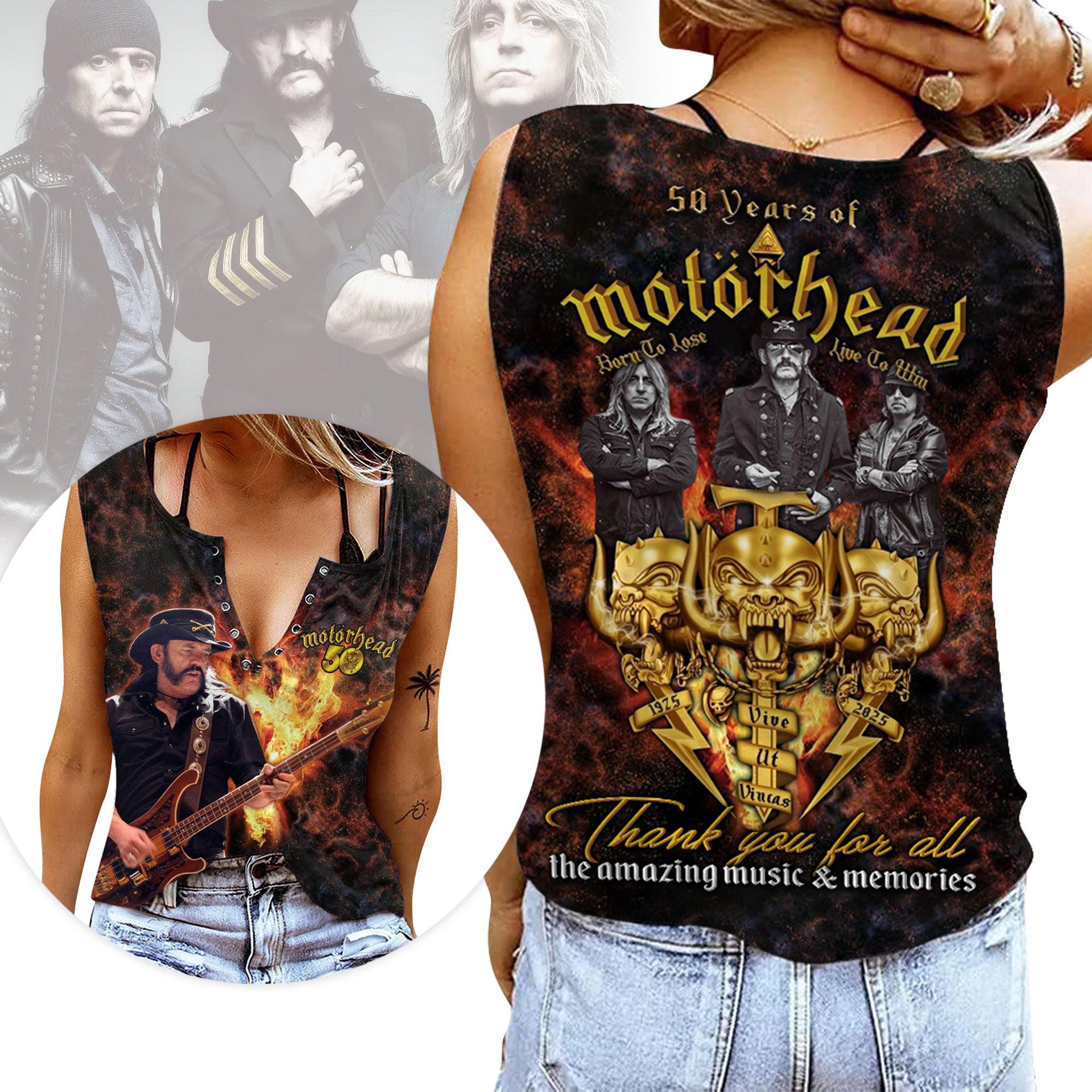 MTH Women V-neck Tank Top MAR