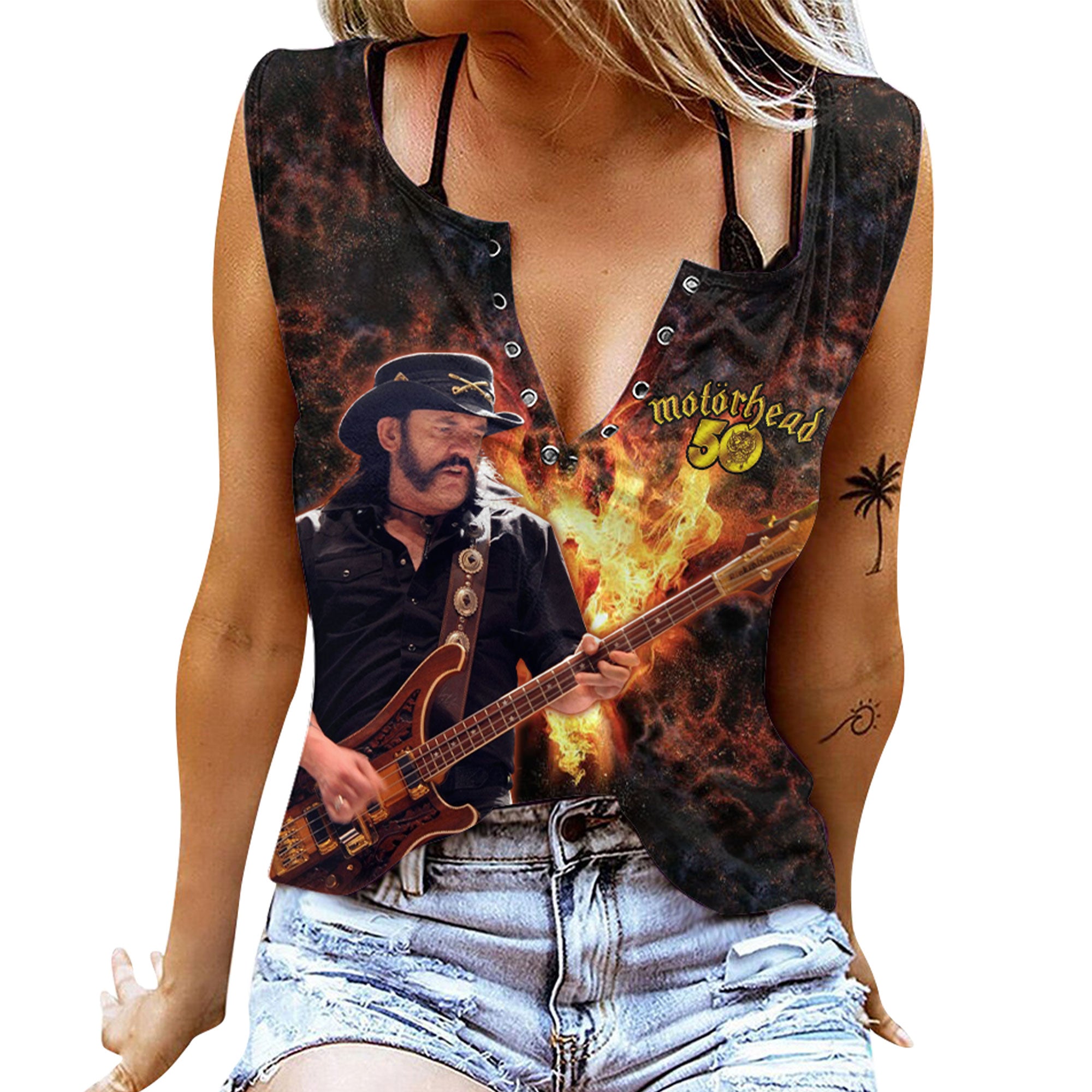 MTH Women V-neck Tank Top MAR