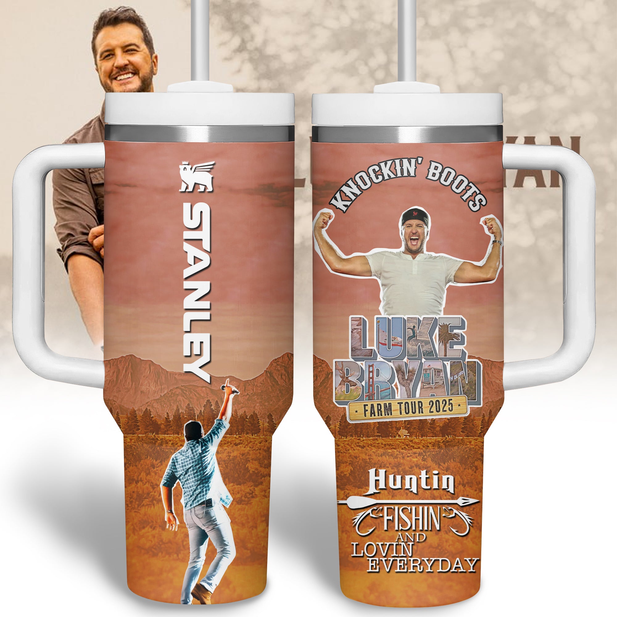 LBR Tumbler With Handle 40oz MAR