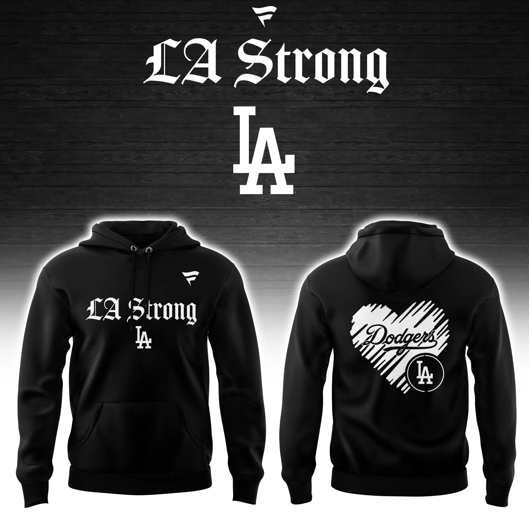 Los Angeles Dodgers LA Strong Hoodie | Jogger | Cap