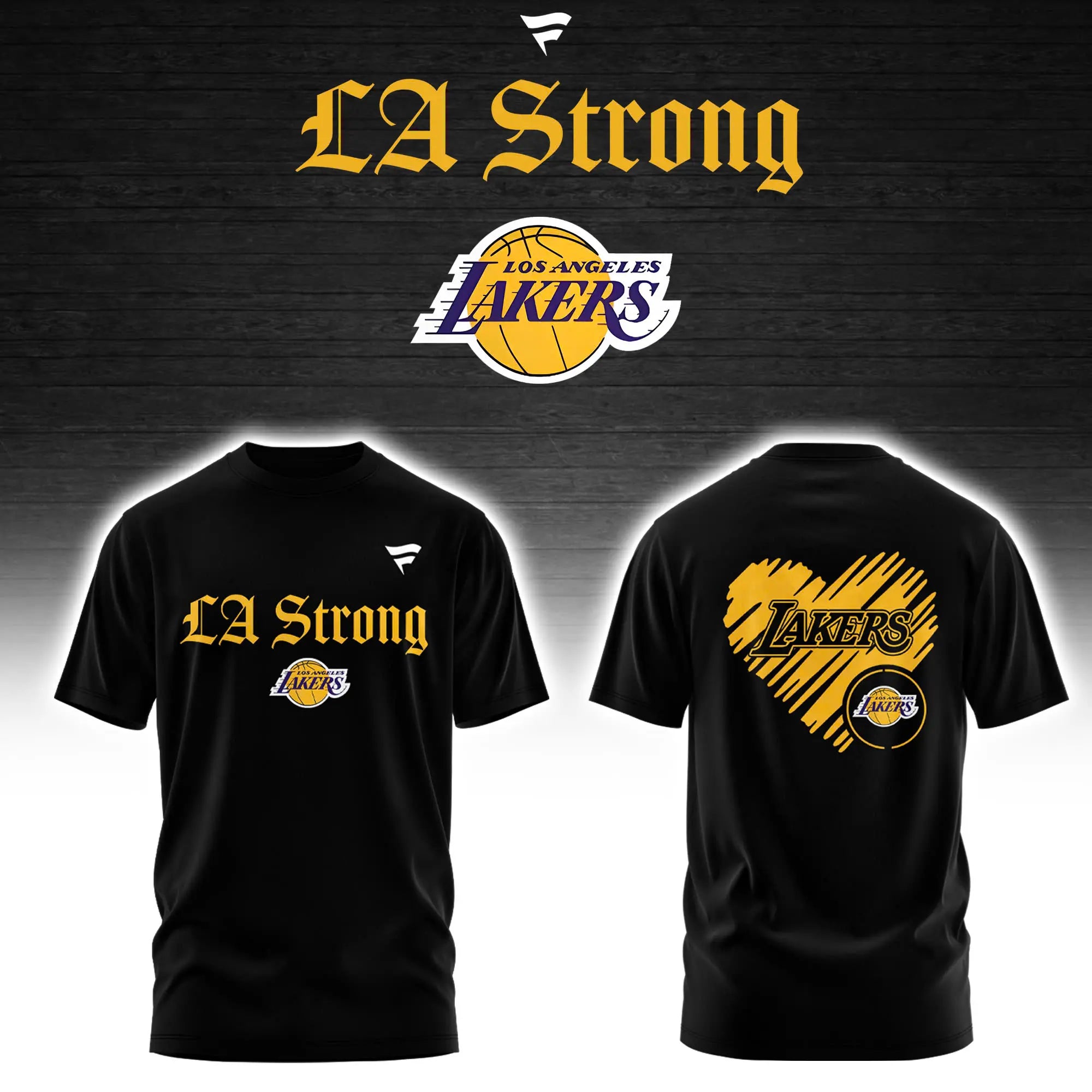 Los Angeles Lakers LA Strong Hoodie | Jogger | Cap