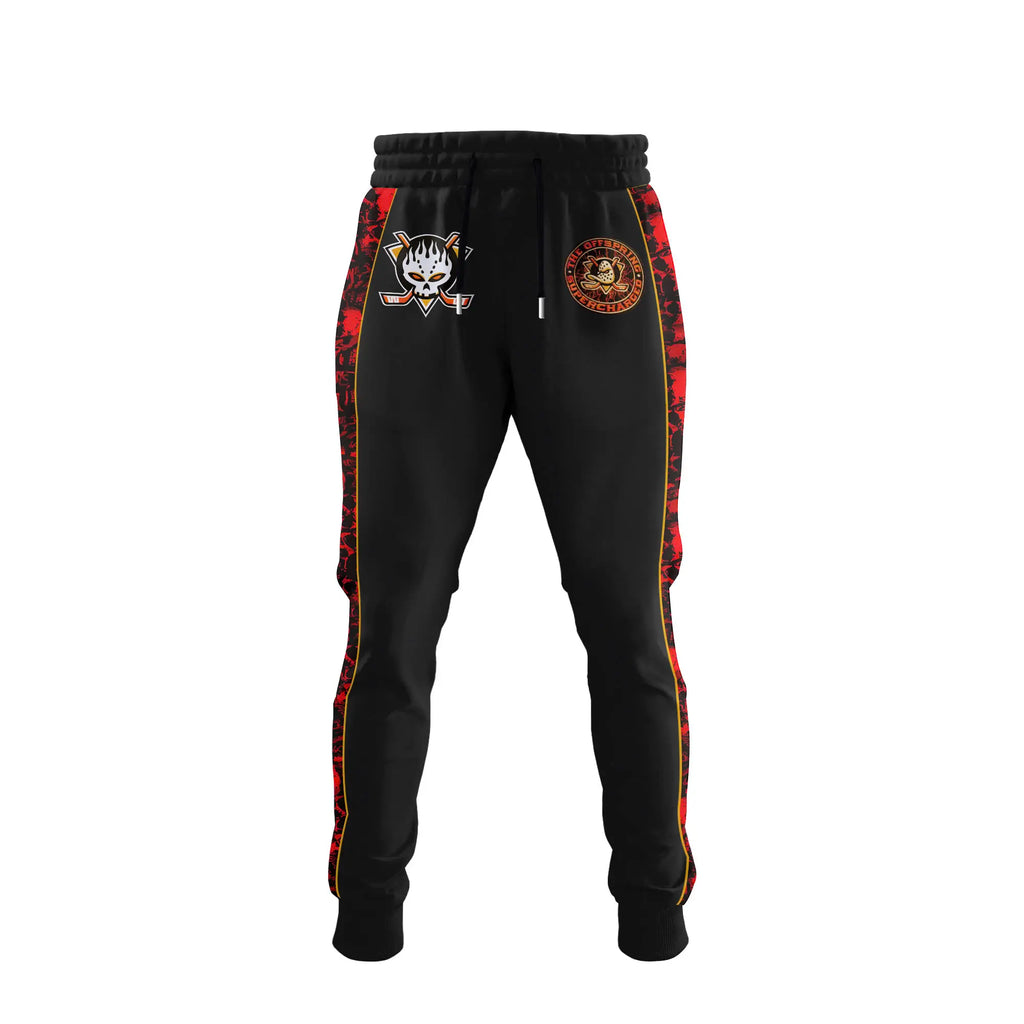 Anaheim Ducks x Offspring Premium Combo Hockey Jersey & Cap & Jogger ¨C Limited Edition